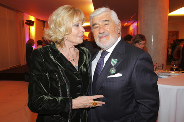 Mario Adorf mit Gattin Monique