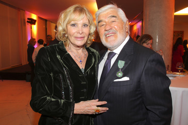Mario Adorf mit Gattin Monique