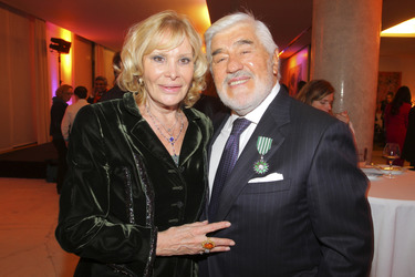 Mario Adorf mit Gattin Monique