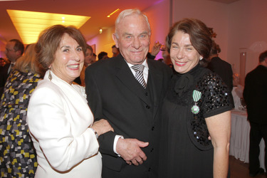 Kirsten Niehuus mit Eltern Christa und Günter