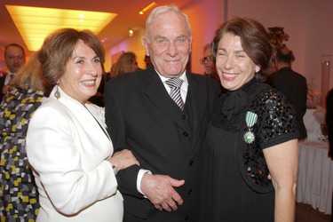 Kirsten Niehuus mit Eltern Christa und Günter