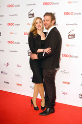 Peer Kusmagk mit Freundin Julia Althoff