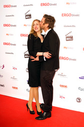 Peer Kusmagk mit Freundin Julia Althoff