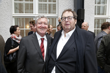 Ottfried Fischer mit Gast