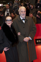 Christopher Lee mit Ehefrau Gitte