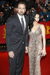 Nicolas Cage mit Ehefrau Alice Kim