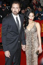 Nicolas Cage mit Ehefrau Alice Kim