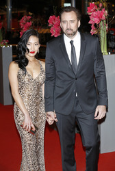 Nicolas Cage mit Ehefrau Alice Kim