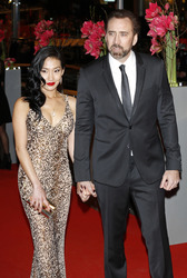 Nicolas Cage mit Ehefrau Alice Kim