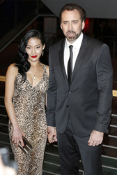 Nicolas Cage mit Ehefrau Alice Kim