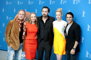 Uwe Ochsenknecht, Janin Reinhardt, Nicolas Cage, Emma Stone, Kostja Ullmann