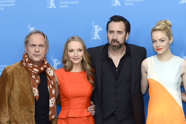 Uwe Ochsenknecht, Janin Reinhardt, Nicolas Cage, Emma Stone