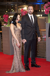 Nicolas Cage mit Ehefrau Alice Kim