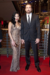 Nicolas Cage mit Ehefrau Alice Kim