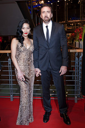 Nicolas Cage mit Ehefrau Alice Kim