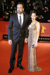 Nicolas Cage mit Ehefrau Alice Kim