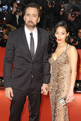 Nicolas Cage mit Ehefrau Alice Kim