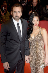 Nicolas Cage mit Ehefrau Alice Kim