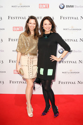 Uschi Dämmrich von Luttitz mit Tochter Stephanie