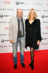 Joachim Hunold mit Britta Kerner