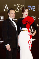 Nieves Álvarez mit Marco Severini