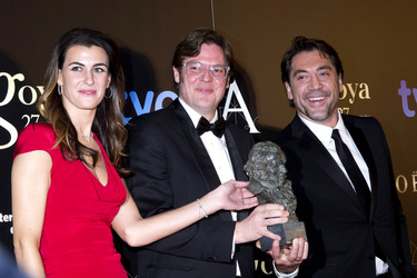 Lilly Hartley, Álvaro Longoria, Javier Bardem