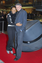 Devid Striesow mit Ehefrau Francine