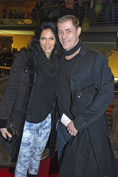 Sven Martinek mit Freundin Monique Leonardi
