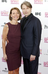 Mads Mikkelsen mit Gattin Hanne Jacobsen