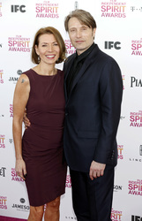 Mads Mikkelsen mit Gattin Hanne Jacobsen