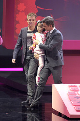 Michael Mittermeier, Wettkandidatin Lina Mai, Markus Lanz