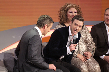 Markus Lanz, Justin Timberlake, Cindy aus Marzahn