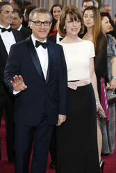 Christoph Waltz mit Ehefrau Judith Holste