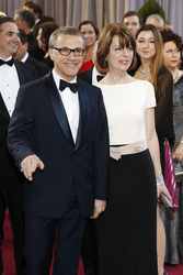 Christoph Waltz mit Ehefrau Judith Holste