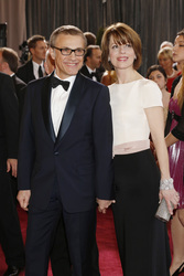 Christoph Waltz mit Ehefrau Judith Holste