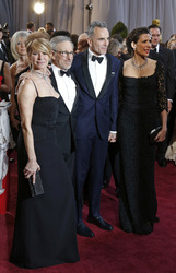 Kate Capshaw, Steven Spielberg, Daniel Day-Lewis, Rebecca Miller
