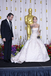 Jean Dujardin, Jennifer Lawrence