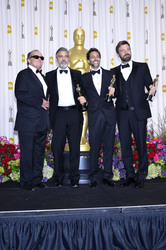 Jack Nicholson, George Clooney, Grant Heslov, George Clooney