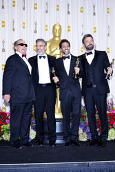 Jack Nicholson, George Clooney, Grant Heslov, George Clooney