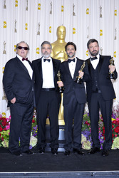 Jack Nicholson, George Clooney, Grant Heslov, George Clooney