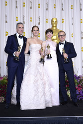 Daniel Day-Lewis, Jennifer Lawrence, Anne Hathaway, Christoph Waltz