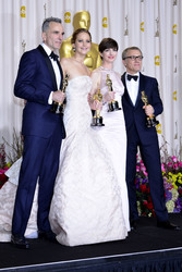 Daniel Day-Lewis, Jennifer Lawrence, Anne Hathaway, Christoph Waltz