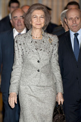 Sophia von Spanien in der Real Academia de Bellas Artes de San Fernando, Madrid