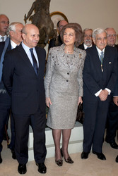 Sophia von Spanien in der Real Academia de Bellas Artes de San Fernando, Madrid