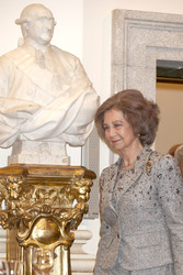 Sophia von Spanien in der Real Academia de Bellas Artes de San Fernando, Madrid