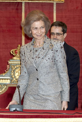 Sophia von Spanien in der Real Academia de Bellas Artes de San Fernando, Madrid