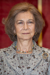 Sophia von Spanien in der Real Academia de Bellas Artes de San Fernando, Madrid