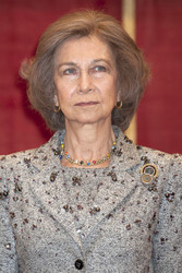 Sophia von Spanien in der Real Academia de Bellas Artes de San Fernando, Madrid