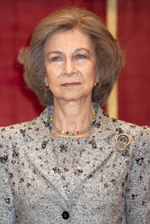 Sophia von Spanien in der Real Academia de Bellas Artes de San Fernando, Madrid