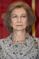 Sophia von Spanien in der Real Academia de Bellas Artes de San Fernando, Madrid